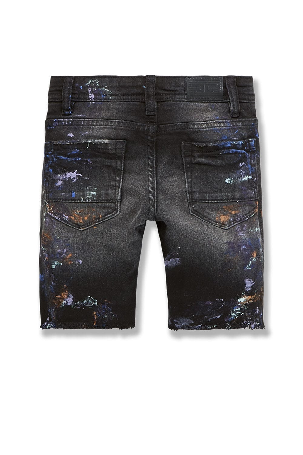 JC Kids Kids Vengeance Denim Shorts (Dark Raven)