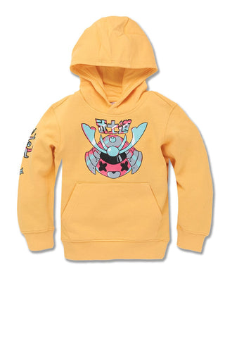 Kids Invincible Plush Pullover Hoodie (Sunset)