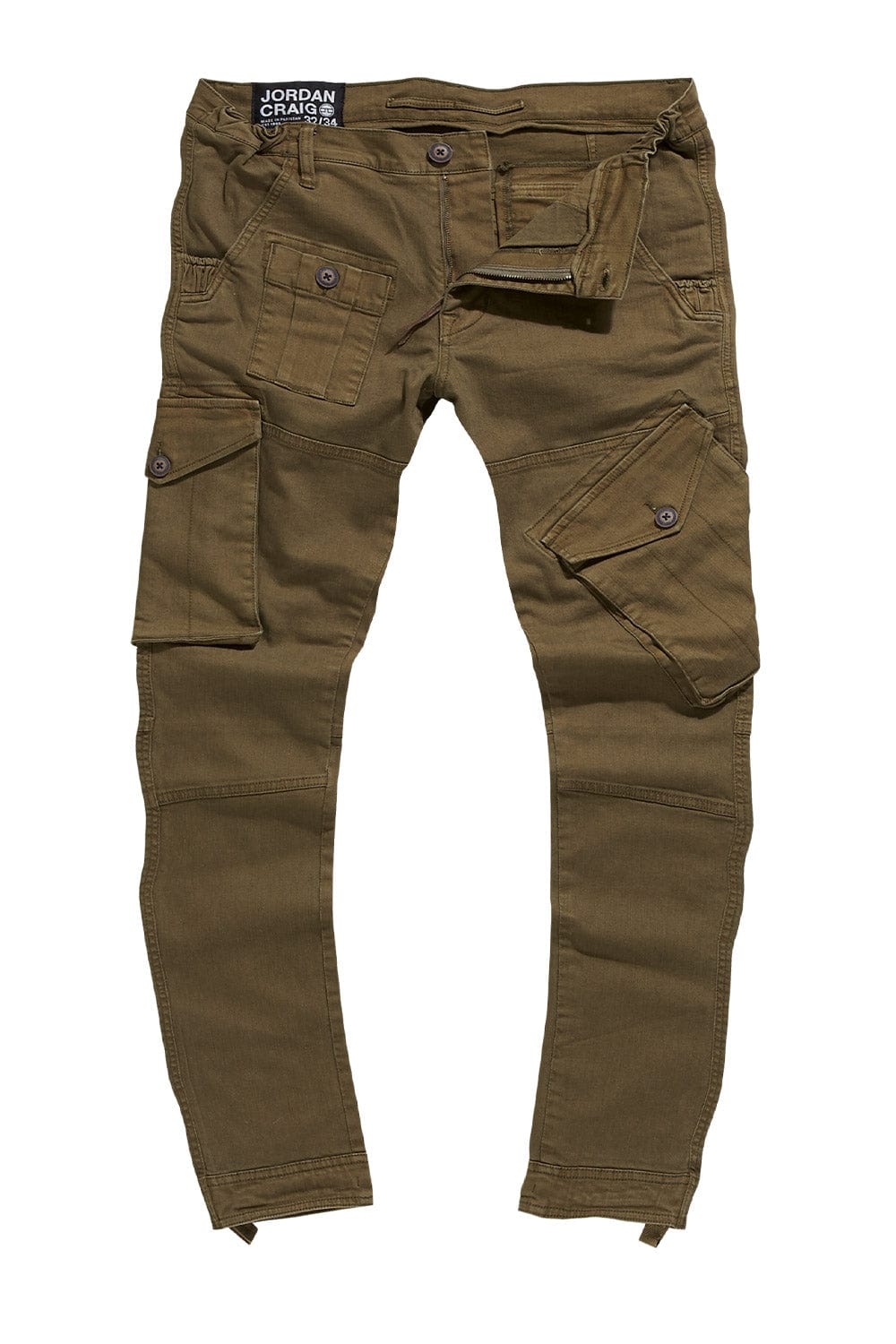Olive military pants best sale