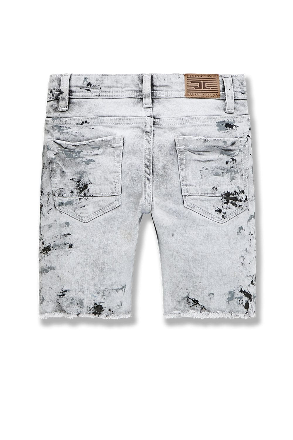 JC Kids Kids Vengeance Denim Shorts (Bleach White)
