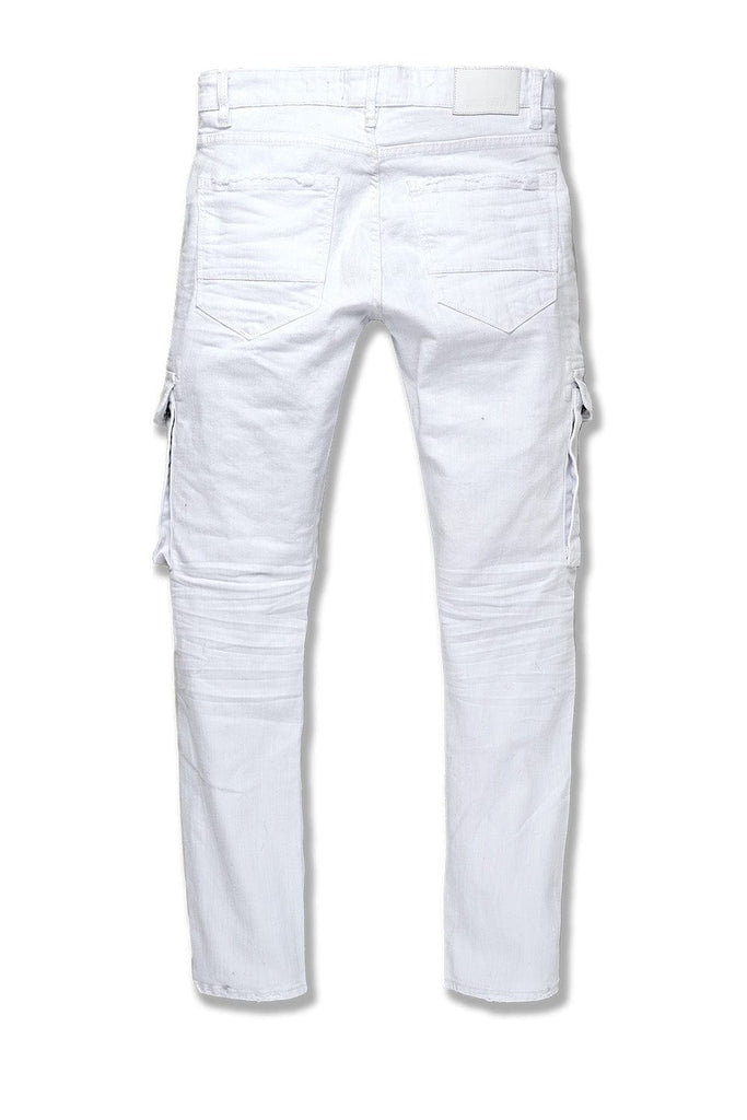 Sean - Tribeca Cargo Pants (White)