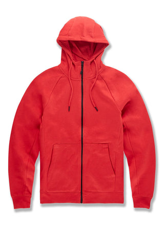 Jordan Craig Uptown Zip Up Hoodie Red / S
