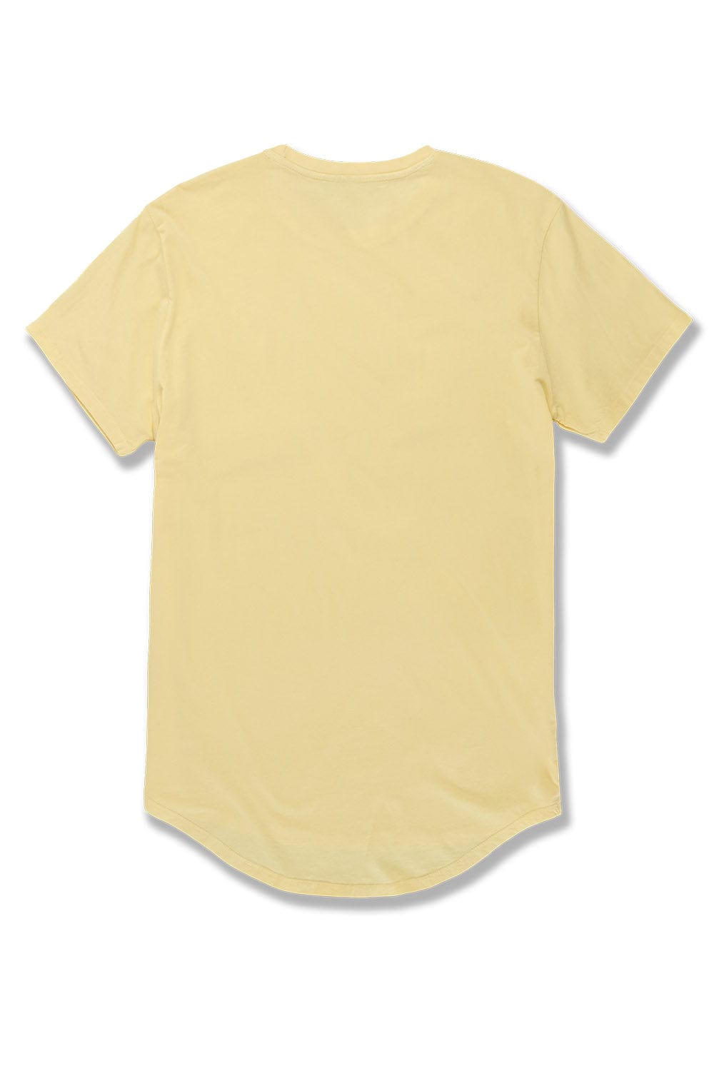 JC Big Men Big Men's Premium Scallop T-Shirt (Pastel Yellow)