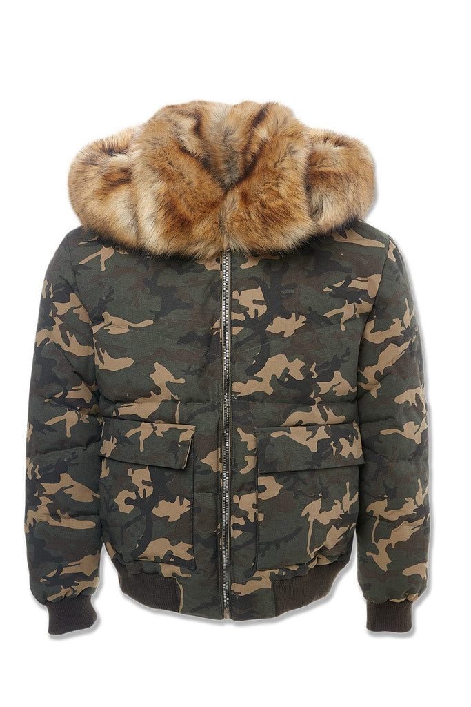 Jordan Craig Hollis Bomber Jacket (Woodland)