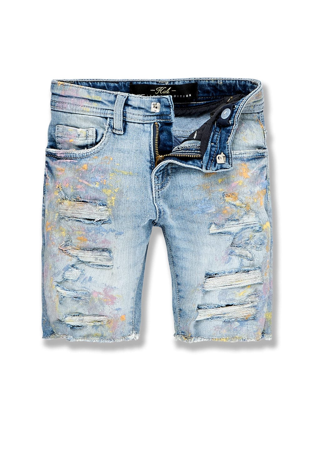 JC Kids Kids Vengeance Denim Shorts (Sunrise) 2 / Sunrise / AB04