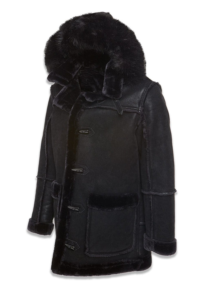 Big Men's Denali Shearling Jacket (Black)