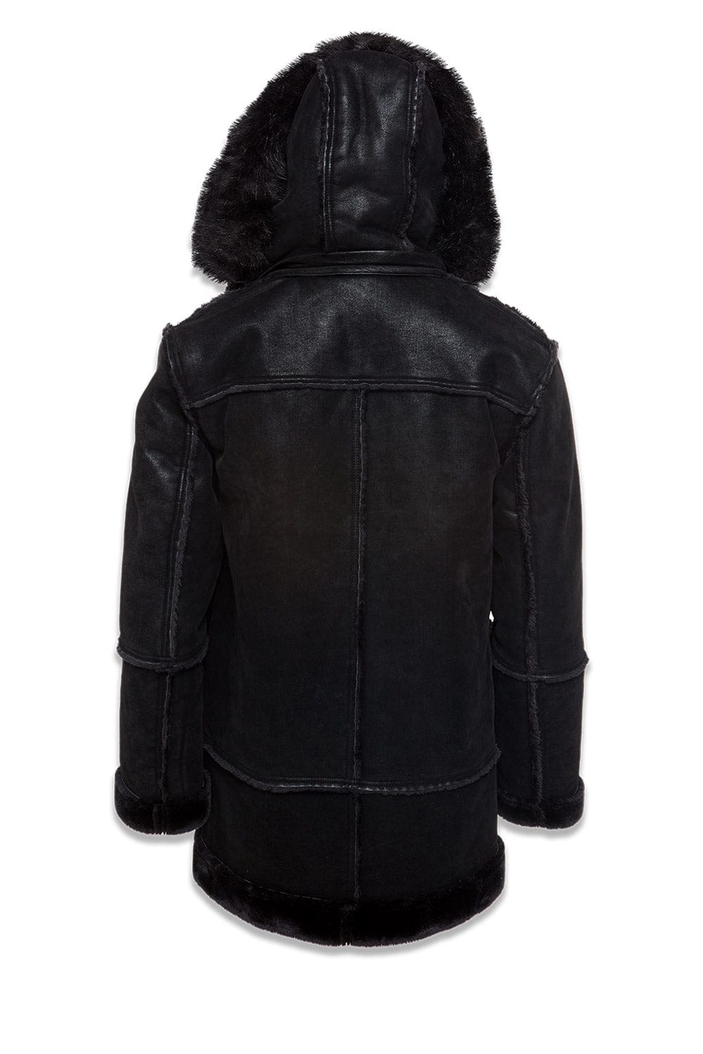 JC Big Men Big Men's Denali Shearling Jacket (Black)