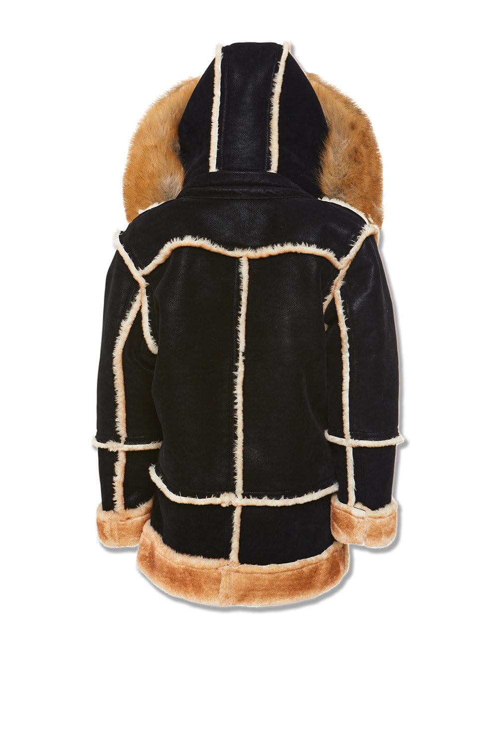 JC Kids Kids Denali Shearling Jacket (Black Coffee)