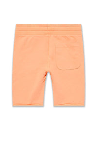 Kids Palma French Terry Shorts (Peach)
